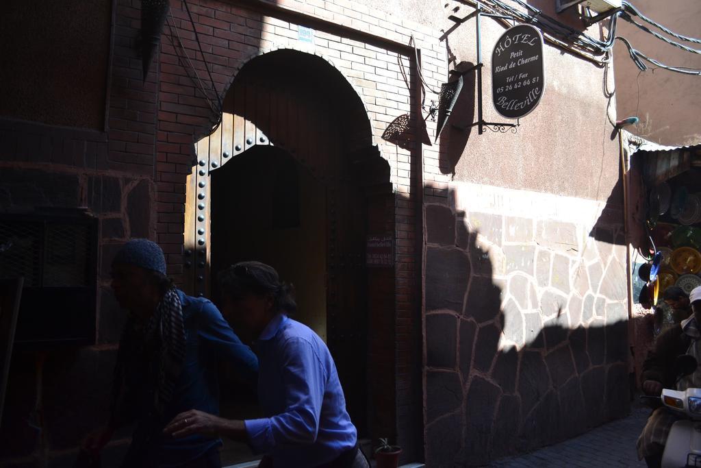 Riad Hotel Belleville Marrakech Marrakesh Eksteriør billede